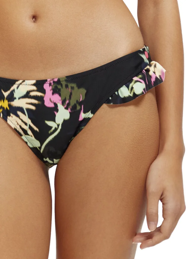Scotch & Soda 172298 : Printed ruffled bikini bottom - Image 3