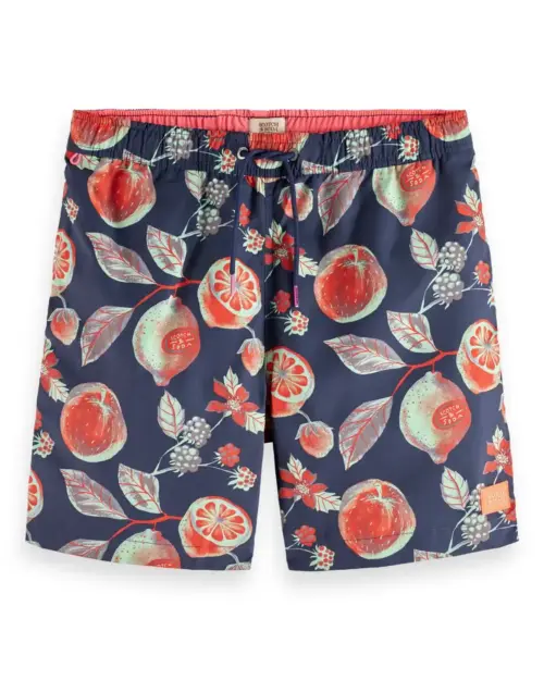 Alternative view of Scotch & Soda 172414 :  Mid-length printed swim short, Multi Fruits