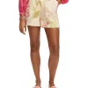 Scotch & Soda 172793 :  High-rise mid-length shorts, Vondelfield Blossom