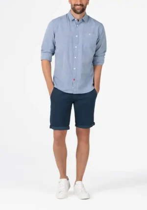 Timezone: Slim Janno Chino Shorts, Navy image1