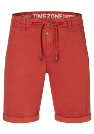 Alternative view of Timezone: Slim LucaTZ Short print AOP, Rust