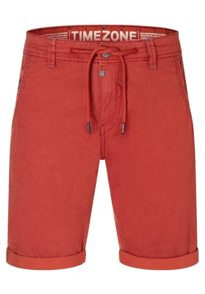 Alternative view of Timezone: Slim LucaTZ Short print AOP, Rust