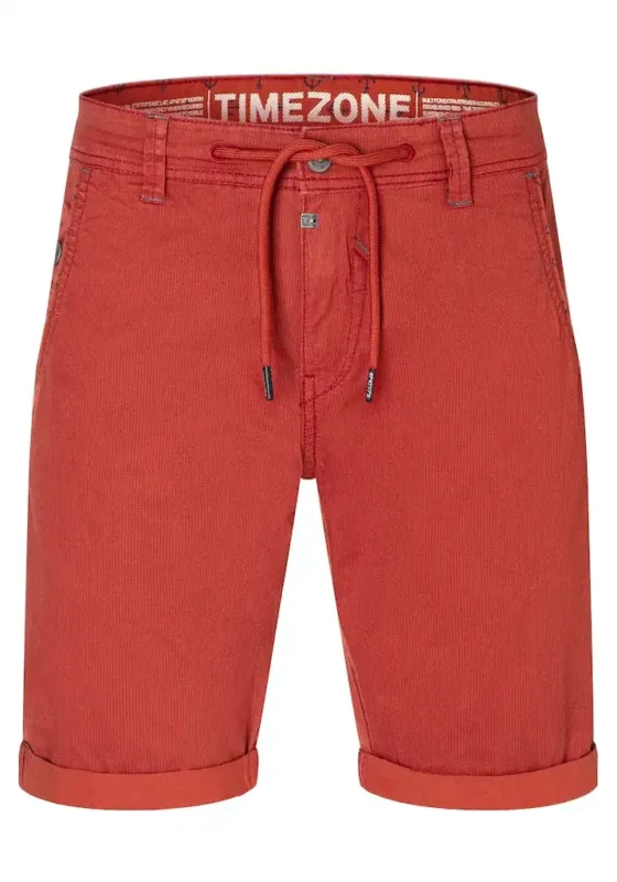 Timezone: Slim LucaTZ Short print AOP, Rust - Image 2