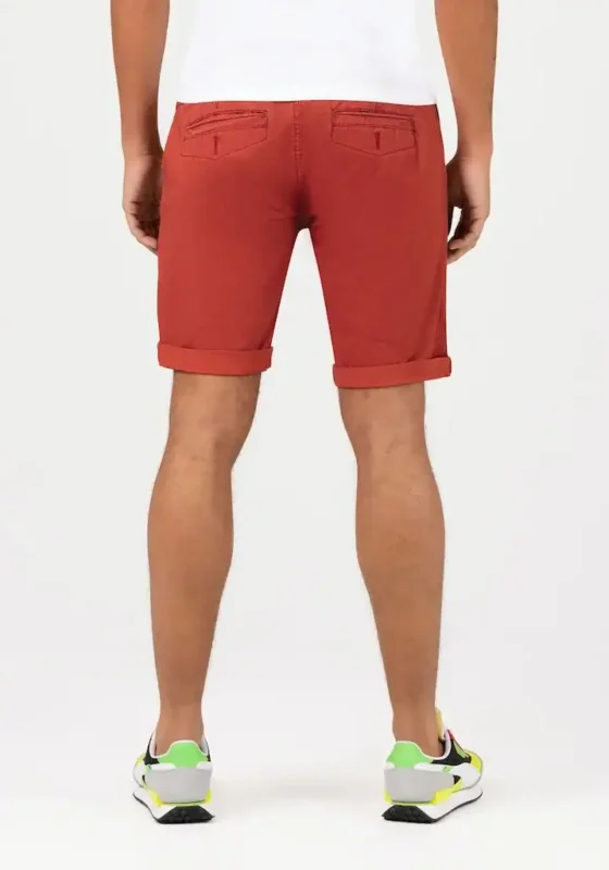 Timezone: Slim LucaTZ Short print AOP, Rust - Image 3