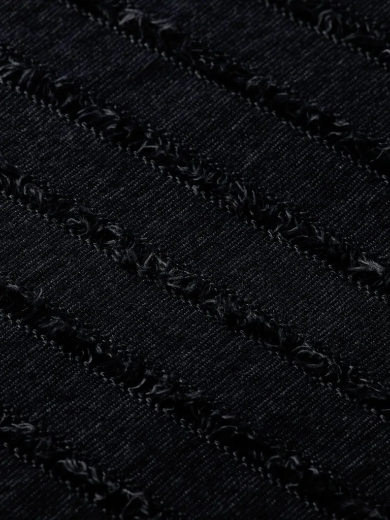 Scotch & Soda 173288: Textured stripe long sleeve, Charcoal - Image 6