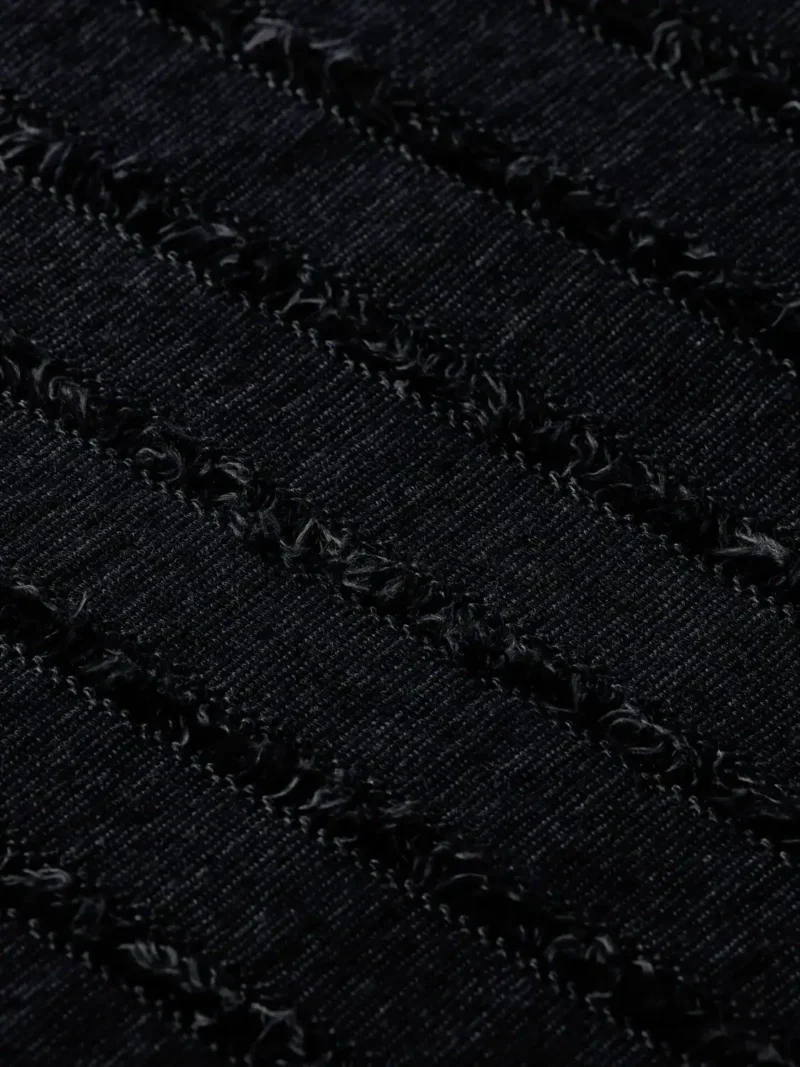 Scotch & Soda 173288: Textured stripe long sleeve, Charcoal - Image 6