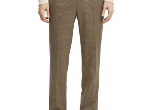 Scotch & Soda 174329 : Slim tapered check chino, Taupe check