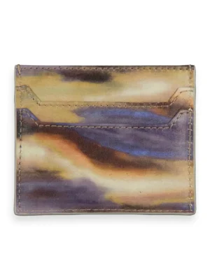 Alternative view of Scotch & Soda 174258: Leather cardholder, Blue blurred
