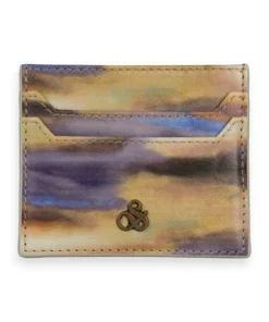 Scotch & Soda 174258: Leather cardholder, Blue blurred