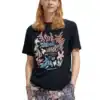 Scotch & Soda 173034 : Regular fit printed tee , Navy