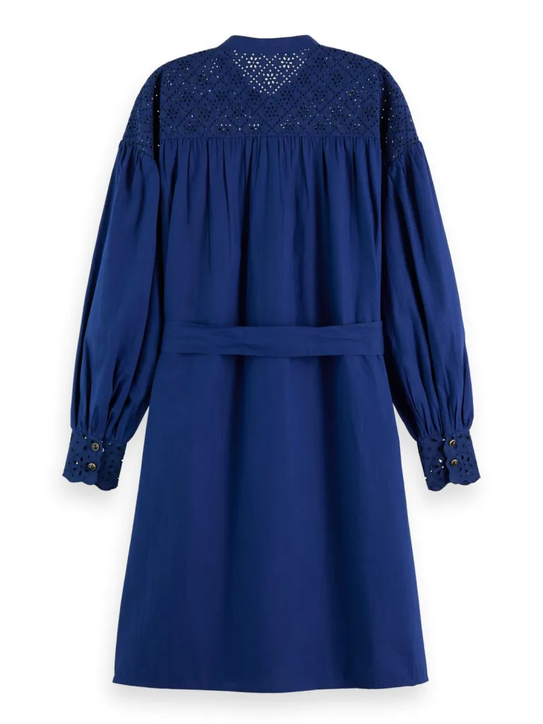 Scotch & Soda 173378: Belted broderie dress - Image 2