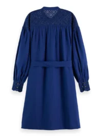 Alternative view of Scotch & Soda 173378: Belted broderie dress