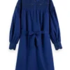 Scotch & Soda 173378: Belted broderie dress