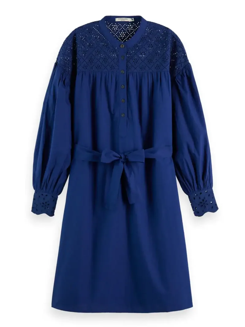 Scotch & Soda 173378: Belted broderie dress