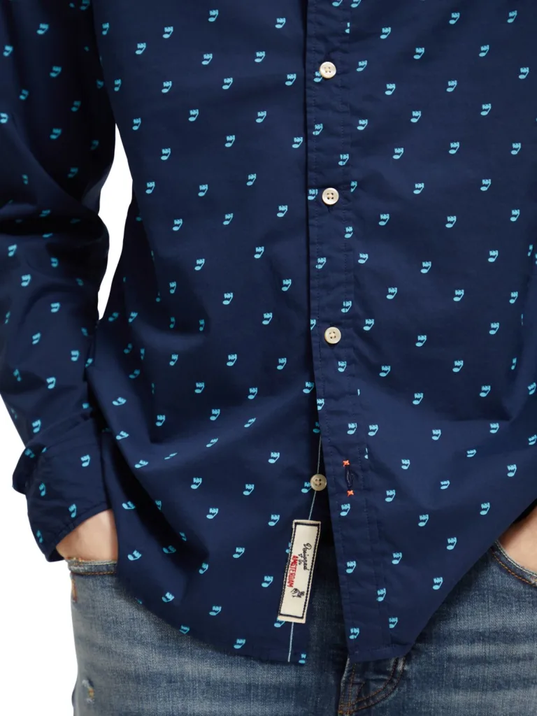 Scotch & Soda 172948: Slim fit poplin shirt - Image 5