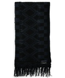 Scotch & Soda 174966 : Fringed knitted scarf