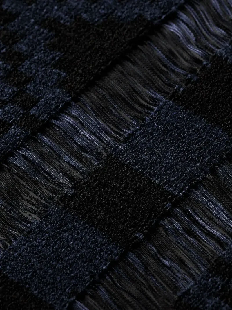 Scotch & Soda 174966 : Fringed knitted scarf - Image 4