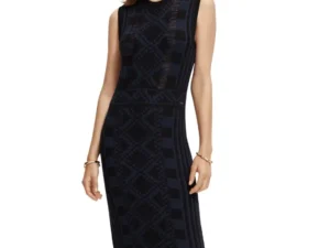 Scotch & Soda 173380 : Knitted midi dress
