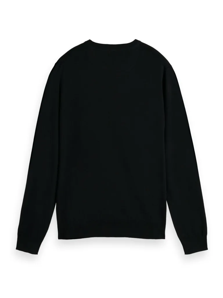 Scotch & Soda 165322: Crewneck sweater Black - Image 6