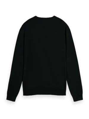 Scotch & Soda 165322: Crewneck sweater Black image4