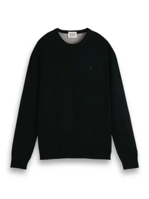 Alternative view of Scotch & Soda 165322: Crewneck sweater Black