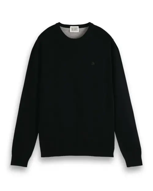 Alternative view of Scotch & Soda 165322: Crewneck sweater Black