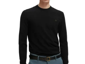 Scotch & Soda 165322: Crewneck sweater Black