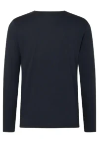 Alternative view of Timezone : Ribbed basic long sleeve,  Navy
