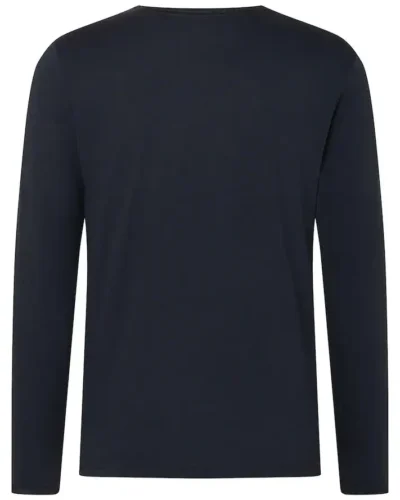 Alternative view of Timezone : Ribbed basic long sleeve,  Navy