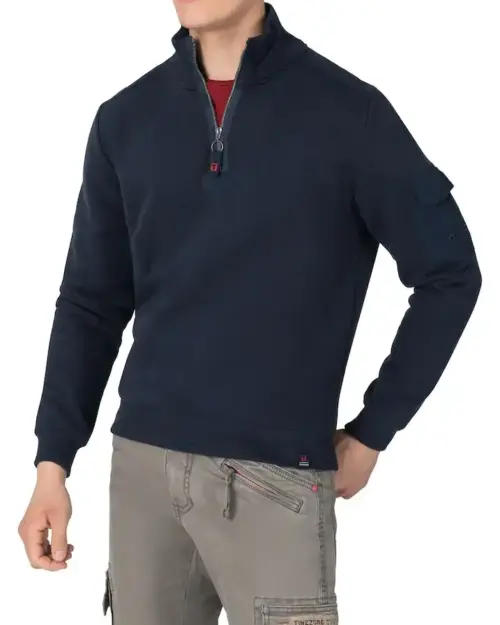 Timezone : Sweatshirt top  Troyer Navy