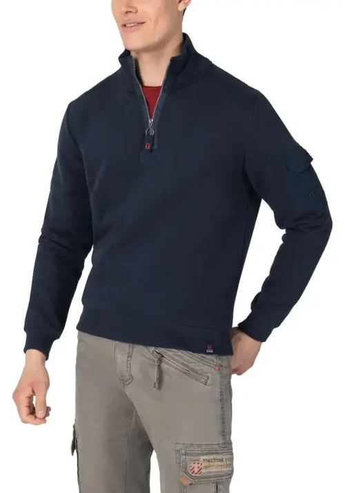 Timezone : Sweatshirt top  Troyer Navy