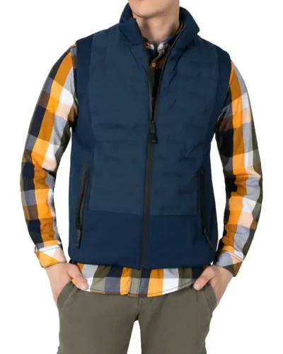 Timezone : Bonded Vest  Navy