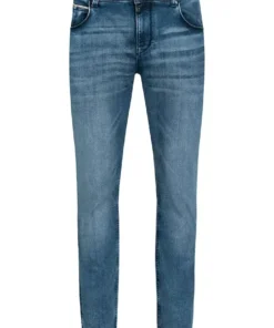 Alternative view of Timezone - Slim ScottTZ Navy scrub wash