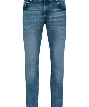 Alternative view of Timezone - Slim ScottTZ Navy scrub wash