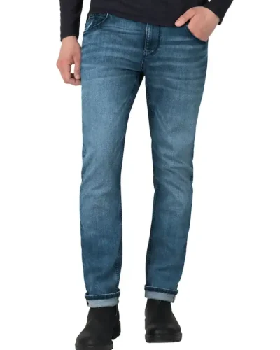 Timezone - Slim ScottTZ Navy scrub wash