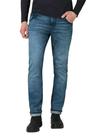 Timezone - Slim ScottTZ Navy scrub wash
