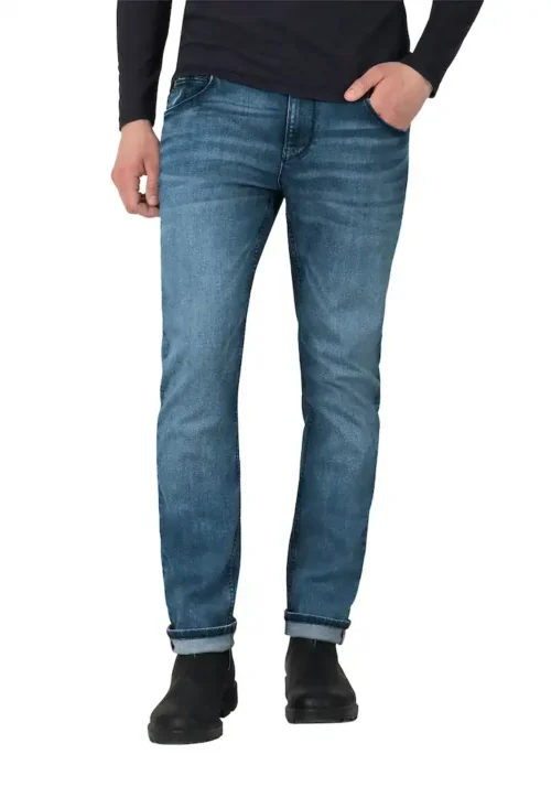 Timezone - Slim ScottTZ Navy scrub wash