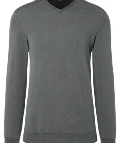 Alternative view of Timezone : Knit V-long sleeve Green melange