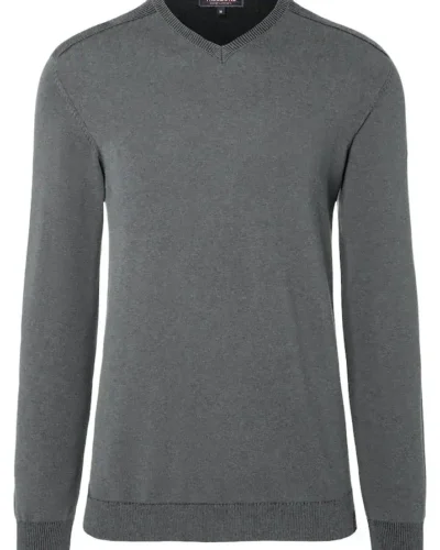 Alternative view of Timezone : Knit V-long sleeve Green melange