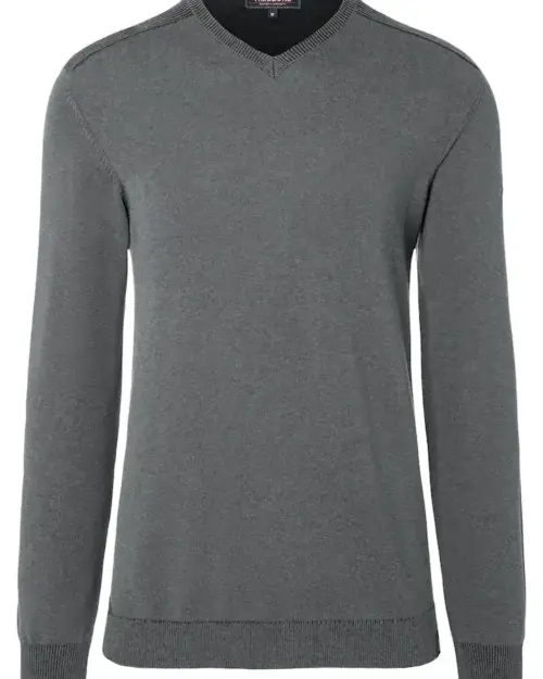 Alternative view of Timezone : Knit V-long sleeve Green melange