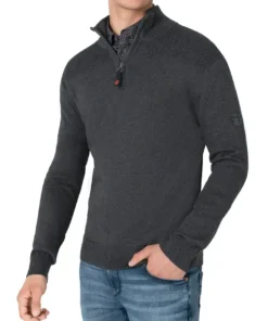 Timezone : Knit Basic Troyer Green melange