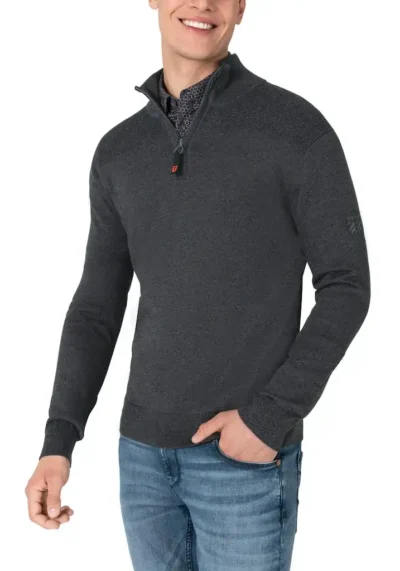 Timezone : Knit Basic Troyer Green melange