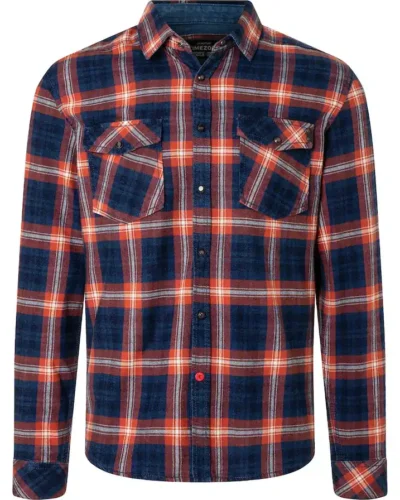 Alternative view of Timezone : Indigo Check Shirt