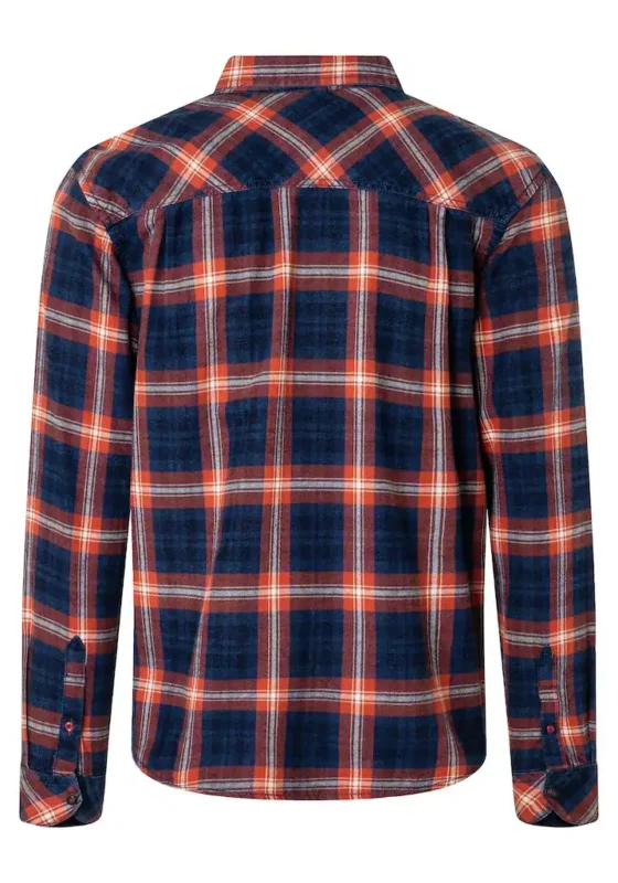 Timezone : Indigo Check Shirt - Image 4