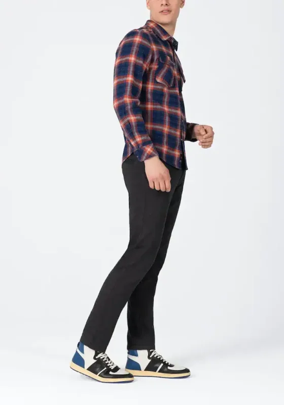 Timezone : Indigo Check Shirt - Image 6