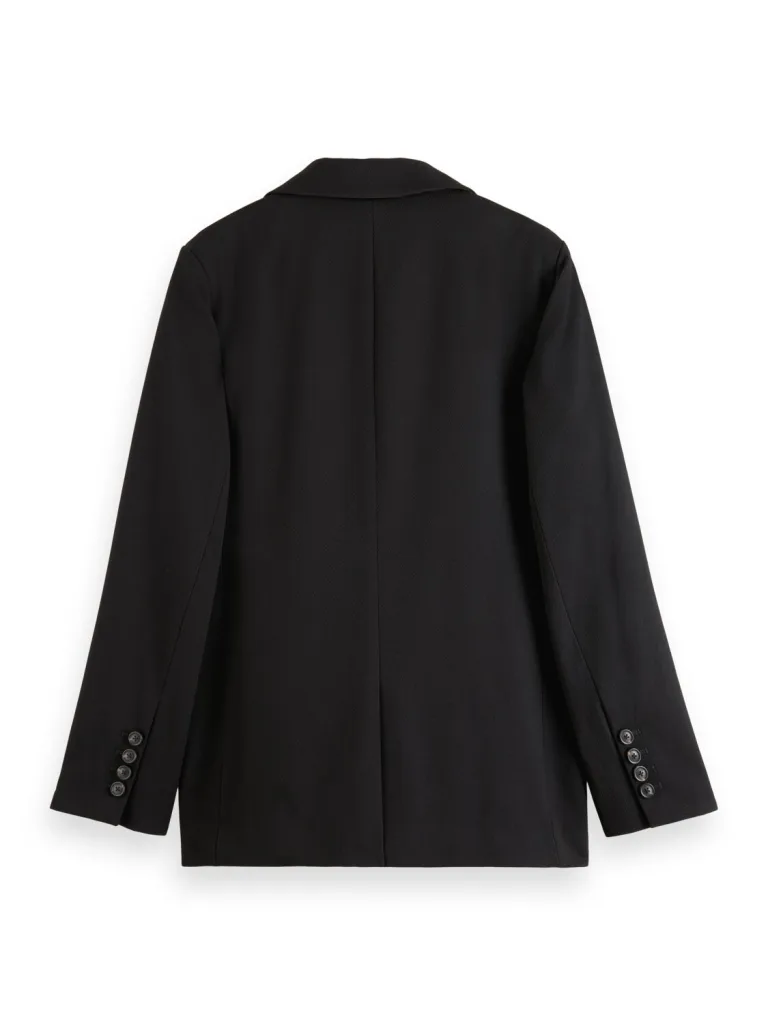 Scotch & Soda 174702 : Gabardine Boyfriend Single Breasted Blazer - Image 5