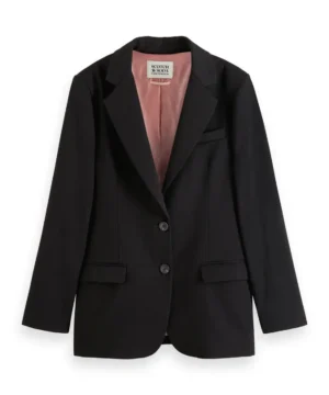 Alternative view of Scotch & Soda 174702 : Gabardine Boyfriend Single Breasted Blazer