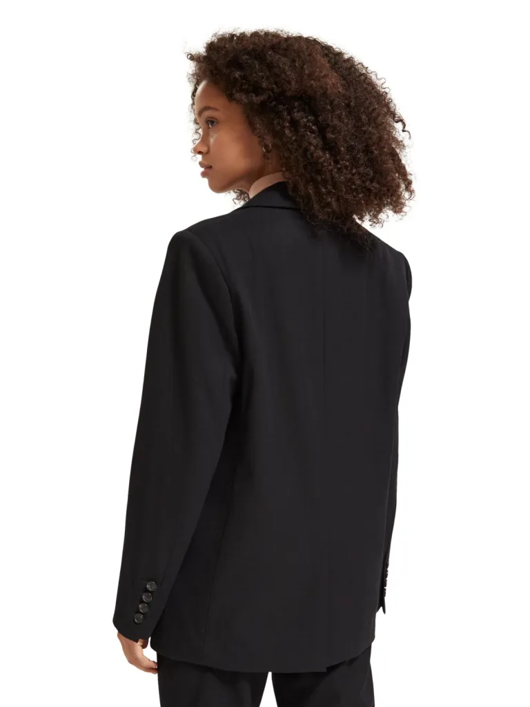 Scotch & Soda 174702 : Gabardine Boyfriend Single Breasted Blazer - Image 3