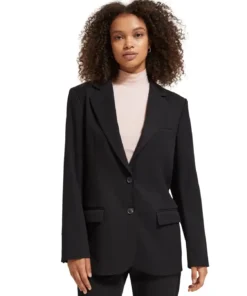 Scotch & Soda 174702 : Gabardine Boyfriend Single Breasted Blazer