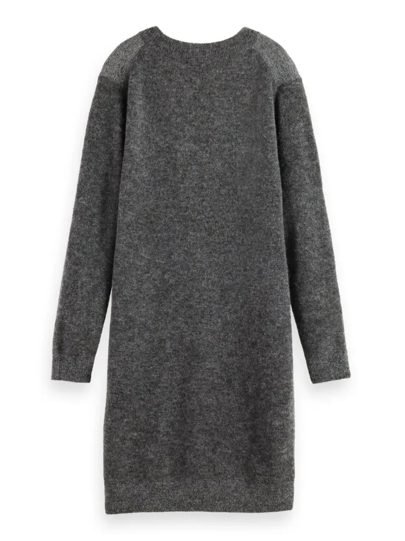 Scotch & Soda 174762 : Relaxed V Neck Knitted Dress - Image 5